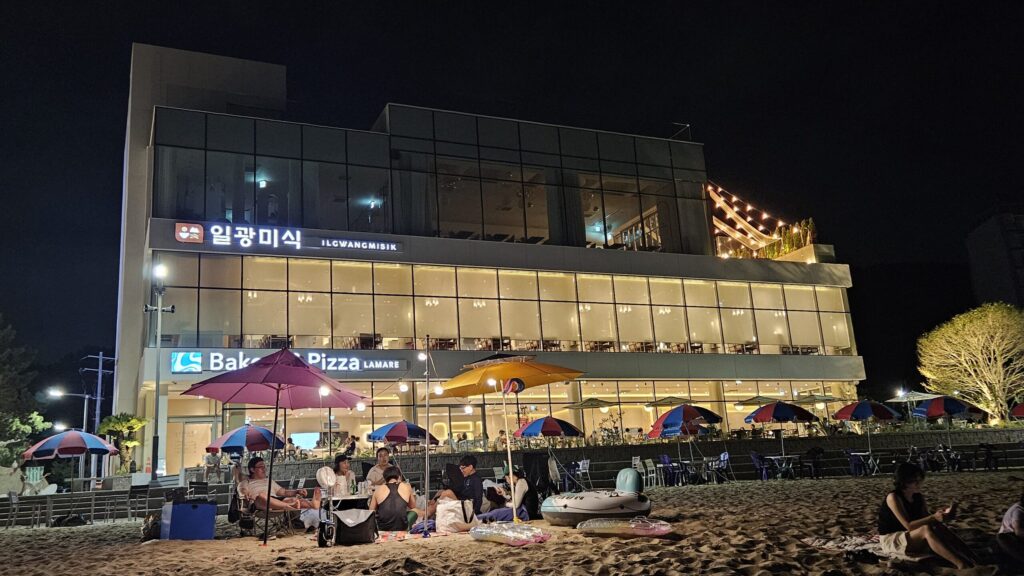 부산 일광해수욕장 밤바다 – 일광바다축제 마지막 날 여름밤 산책 6 일광해수욕장 1 2 1